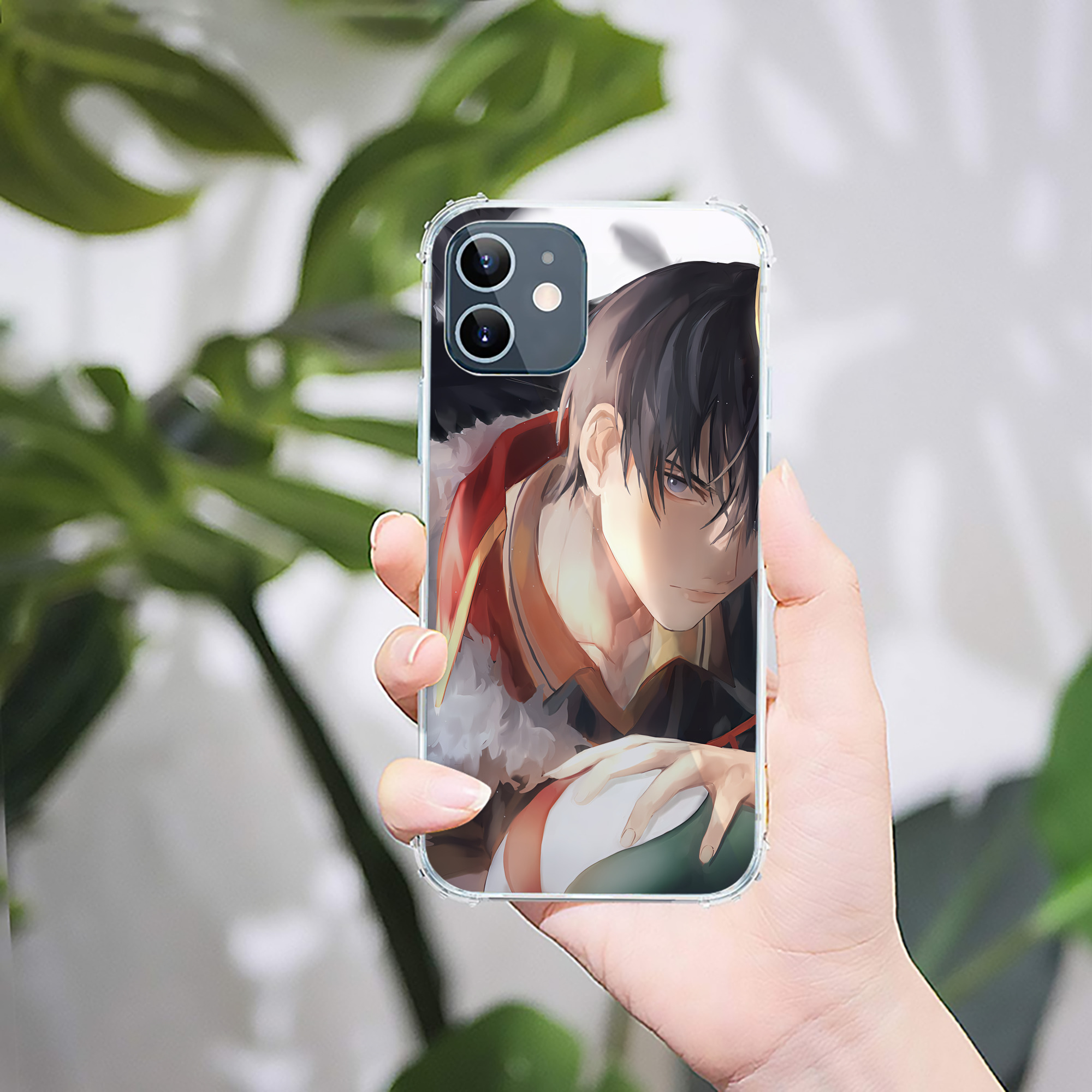 （画像用） ハイキュー!! Haikyu!! 【iPhone 12シリーズ対応】透明スマホケース（クリアソフトケース）